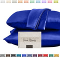 Elegantcomfort Elegant Comfort Silky and Luxurious 2-Piece Satin Pillowcase Set for Healthier Skin and Hair, Hidden