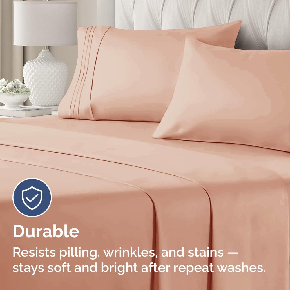 King Pillow Cases Set of 2 - Ultra Soft Hotel Quality Pillowcase Covers - Comfy, Cozy & Wrinkle Free - Shrinkage, Stain and Fade…