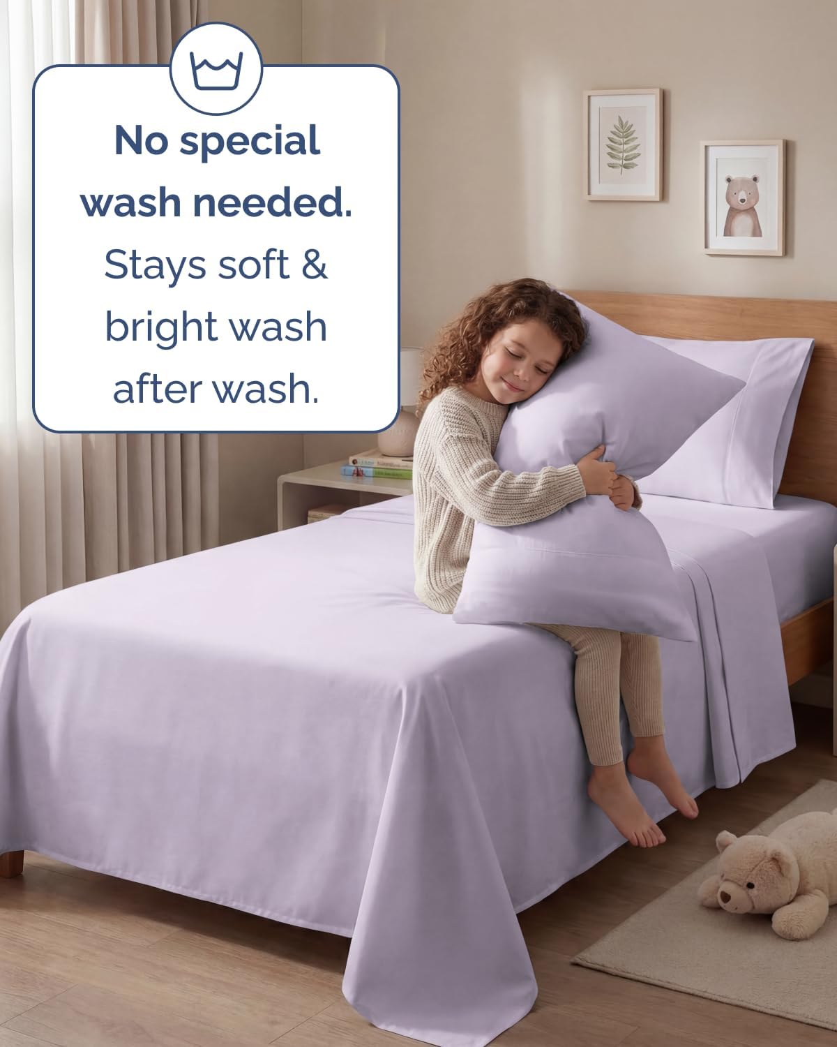 Twin 4 Piece Sheet Set - Comfy, Breathable & Cooling - Soft Hotel Luxury Bedding for Women, Men, Kids, Teens and Children - 1 Flat & 1…