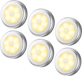 AMIR Upgraded 3.15” Motion Sensor Light, Cordless Battery-Powered LED Night Light, Stick on Closet Lights Stair Lights, Puck Lights for…