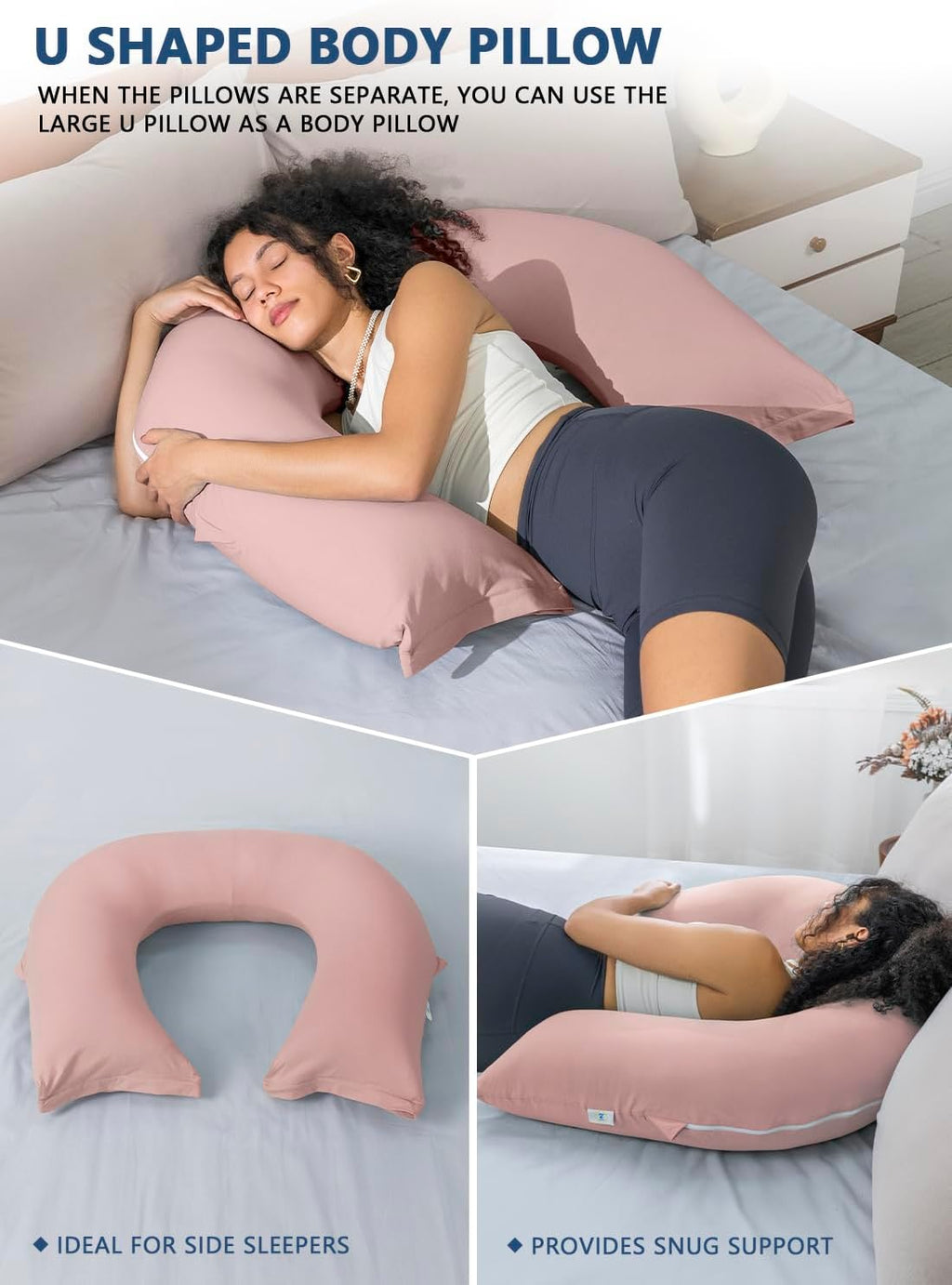Insen Reading Pillow, Back Pillow for Sitting in Bed for Reading, Nurse & Relax, Reading Pillow for Adults, Moms & Kids, Sit Up Pillow for…