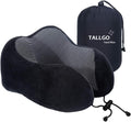 TALLGONeckPillowAlwaysHere TALLGO Travel Pillow, Memory Foam Neck Pillow Head Support Soft Pillow for Sleeping Rest, Airplane Car & Home Us…
