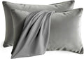 QJFabricCO Q&J Fabric Co. Queen Pillow Cases Set of 2, Brushed Microfiber Pillowcases, Soft, Wrinkle-Free, Fade-Resistant, Pillow Cases Envelope…
