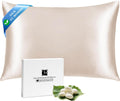 Ravmix Silk Pillow Cases with Zipper, 21momme Mulberry Silk Pillowcase for Hair Skin everyday comfort, Soft Smooth Breathable Cool Pillow…