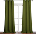 NICETOWN Patio Glass Door Christmas Panels, Blackout Curtains for Bedroom/Living Room, Privacy Panel Drapes for Dining Room and Guest…