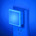 Blue Night Light, JandCase Blue Nightlight[2 Pack],0.3 Watt LED Night Light with Dusk-to-Dawn Light Sensor, Plug in Nitelight for Gaming…