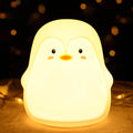 CuteDesignHighQuality LOVERUIS Baby Night Lights Pudgy Penguins 7 Colors Night Light for Baby Nursery 3 Hours Timer Cute Night Light Gift K…