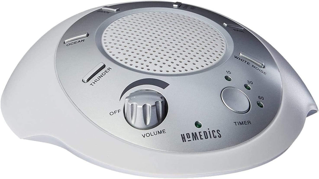 Homedics White Noise Sound Machine | Portable Sleep relaxation for Home, Office, Baby & Travel | 6 Relaxing & Soothing Nature Sounds…