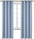 BGment Blackout Curtains for Bedroom - Grommet Thermal Insulated Room Darkening Curtains for Living Room, Set of 2 Panels (52 x 72 Inch, Sp…