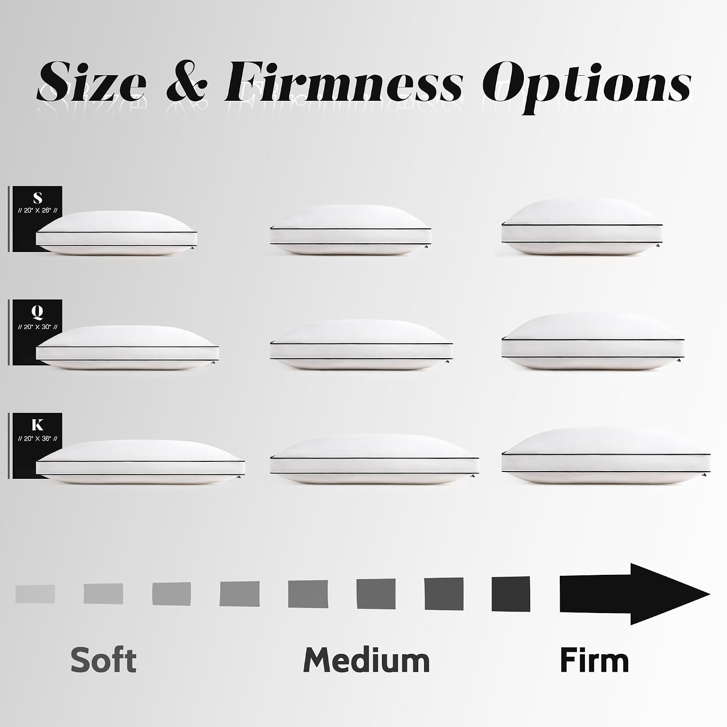 DOWNSTORIA Feather Down Pillows King Size Set of 2 with Gusset, Luxury Hotel Collection Bed Pillow 2 Pack, Down Surrounded Pillows for…