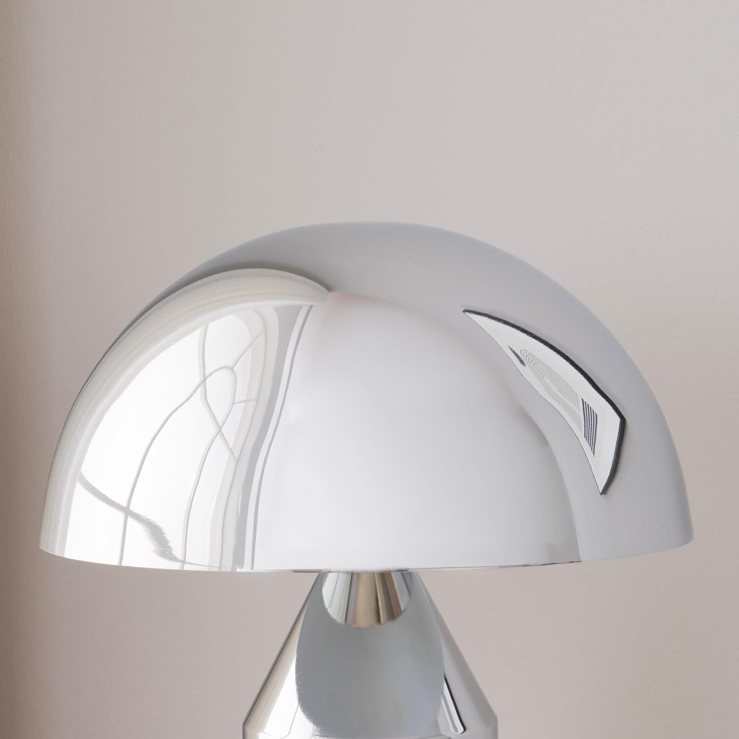 Brightech Venus 14" Globe Table Lamp – Modern Mid-Century Lamp with Golden Metal Shade – Nightstand, Bedside, Desk & Accent Table…