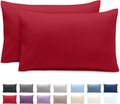 BareHome Bare Home Microfiber Pillow Cases - King 20x40 - Cooling Pillowcases - Double Brushed - easy maintenance - Envelope Closure…