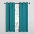NICETOWN Room Darkening Curtains 63 inch Length 2 Panels, Thermal Insulated Grommet Blackout Curtains for Modern Casual Elegant Bedroom…