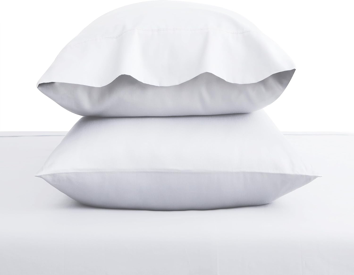 ShunjieHome 100% Egyptian Cotton Pillow Cases Set of 2, King Size 400 Thread Count Cooling Pillowcases, Soft and Breathable Pillow Covers wit…