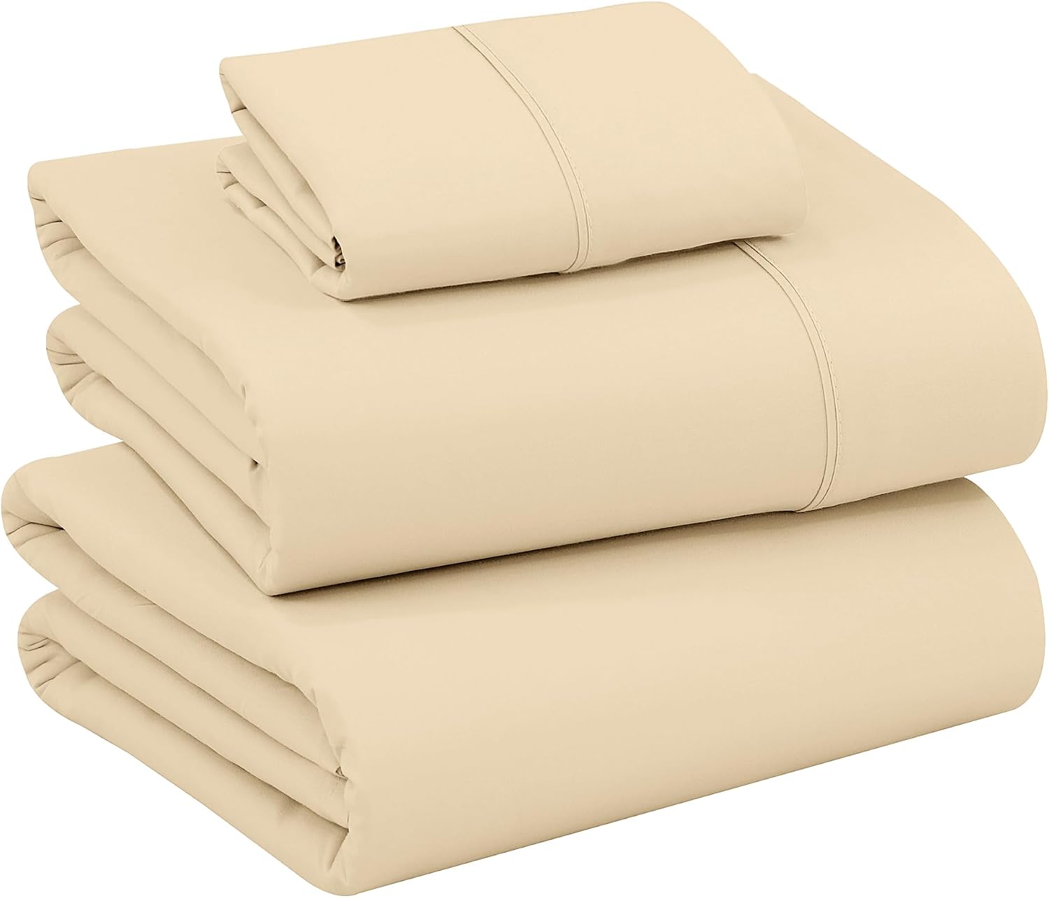 Ruvanti 100% Cotton Percale Sheets Twin XL Size – Crisp Cooling Bed Sheets for Hot Sleepers, Deep Pocket 16”, Soft Breathable & Durable Hot…