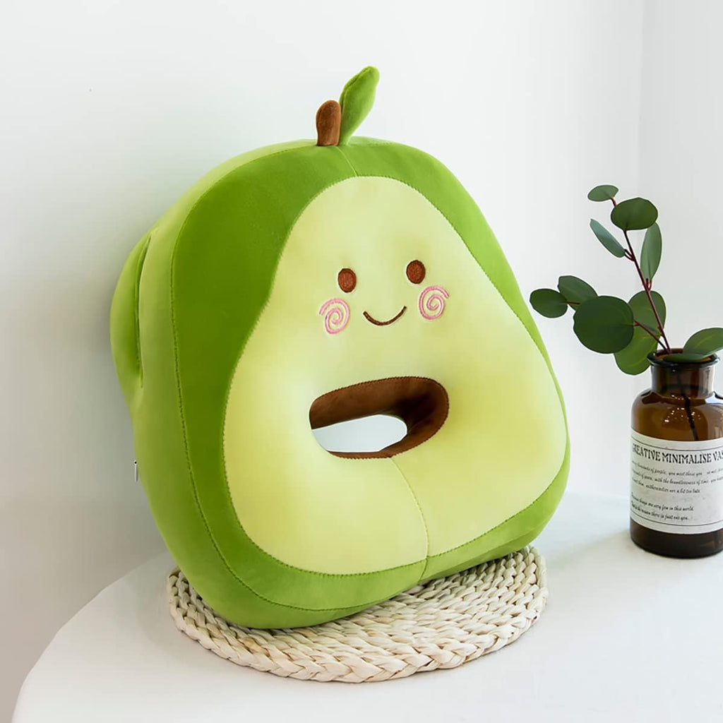 Kg Alpha Avocado Plush Stuffed Cute Napping Toy Pillow for Kids Girls, Kawaii Toys Throw Pillow Doll Gift for Girlfriend, Office Neck Pillo…