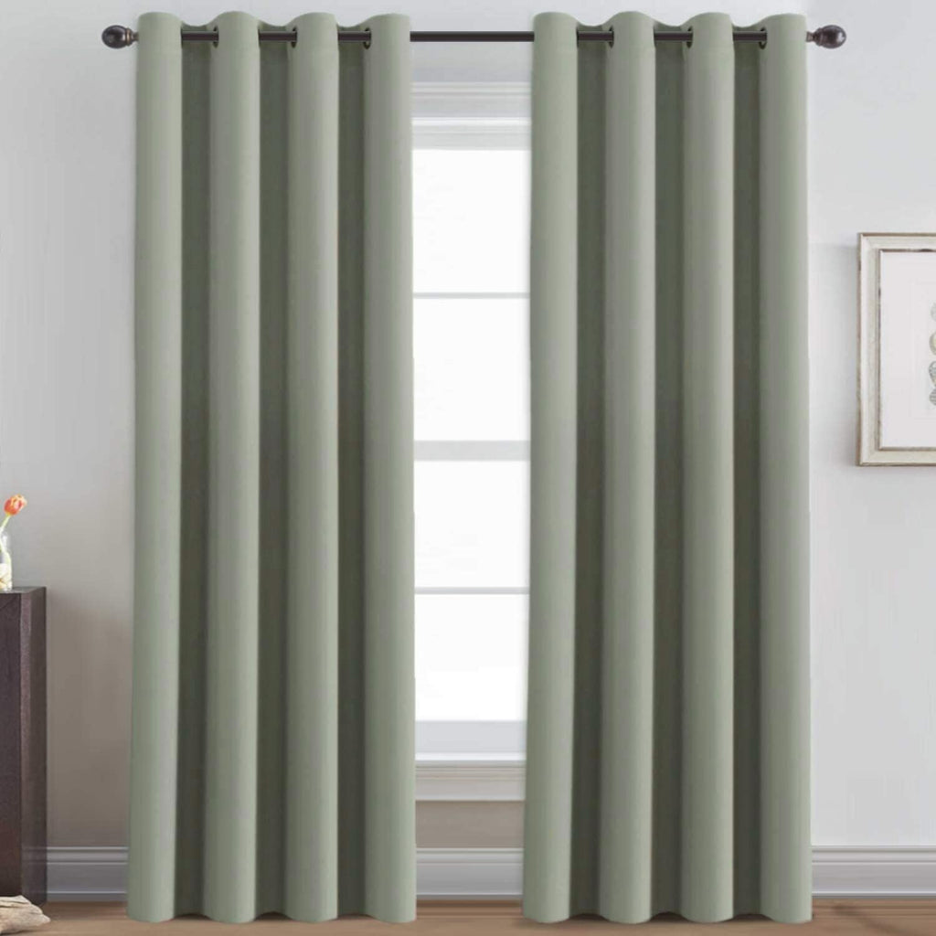 H.VERSAILTEX Blackout Curtain for Living Room Thermal Insulated Window Treatment Curtain Extra Long 108 inch Length Energy Savi…