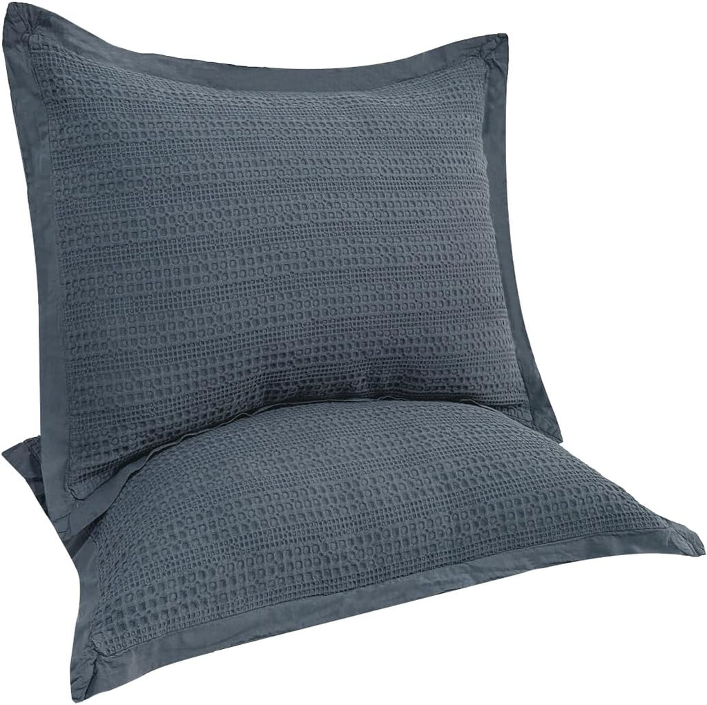 Cocoploceus Standard Pillowcase Set of 2 20X26 Pillow Covers Cotton Bed Pillow Shams Soft Decorative Pillow Cases with Envelope Closure, Bl…