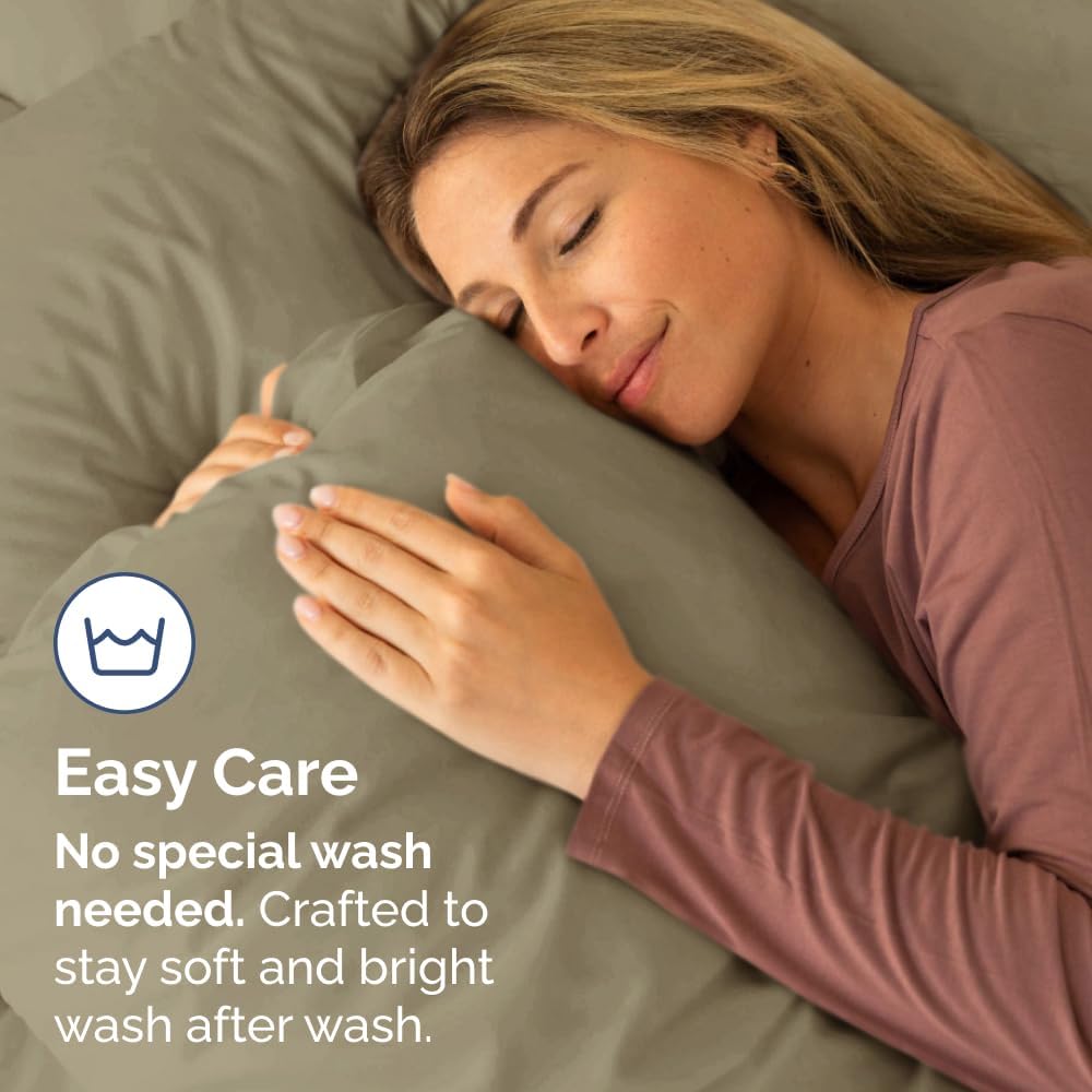 Queen Pillow Cases Set of 2 - Ultra Soft Hotel Quality Pillowcase Covers - Comfy, Cozy & Wrinkle Free - Shrinkage, Stain and Fade…