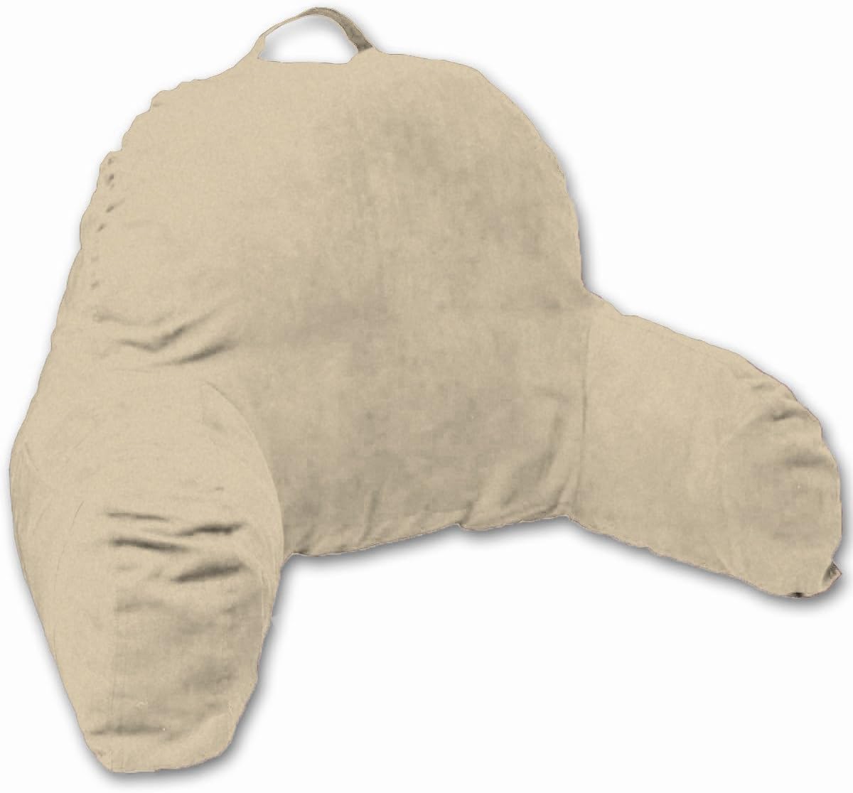 Deluxe Comfort Microsuede Bed Rest - Backrest Pillow with Arms - Bed Rest Pillow - Reading Bedrest Lounger - Sitting Support Pillow - Soft…