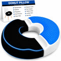 AnboCare Donut Gel Sitting Pillow - Orthopedic Memory Foam for Tailbone Pain, Hemorrhoid, Bed Sores, Postpartum, Prostate, Coccyx & Sciatic…