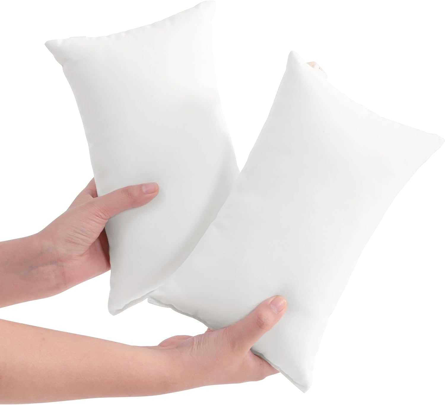 Ntbay Tiny Pillows, Down Alternative 7"x11" Microfiber Mini Pillow for Travel, Pets, Soft Machine Washable Small Pillows for Neck, Wrist, L…