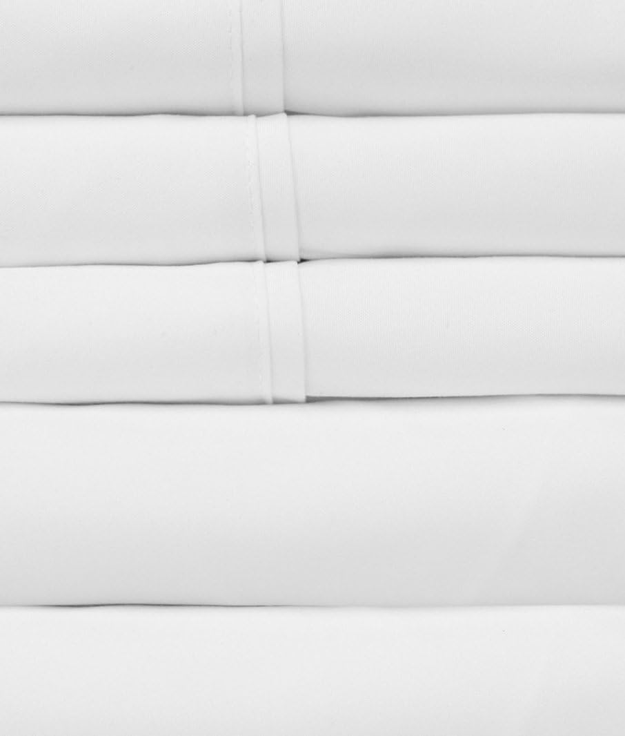 Full Size Bed Sheets - 6 Piece 1500 Supreme Collection Fine Brushed Microfiber Deep Pocket Full Sheet Set Bedding - 2 Extra Pillow Cases…