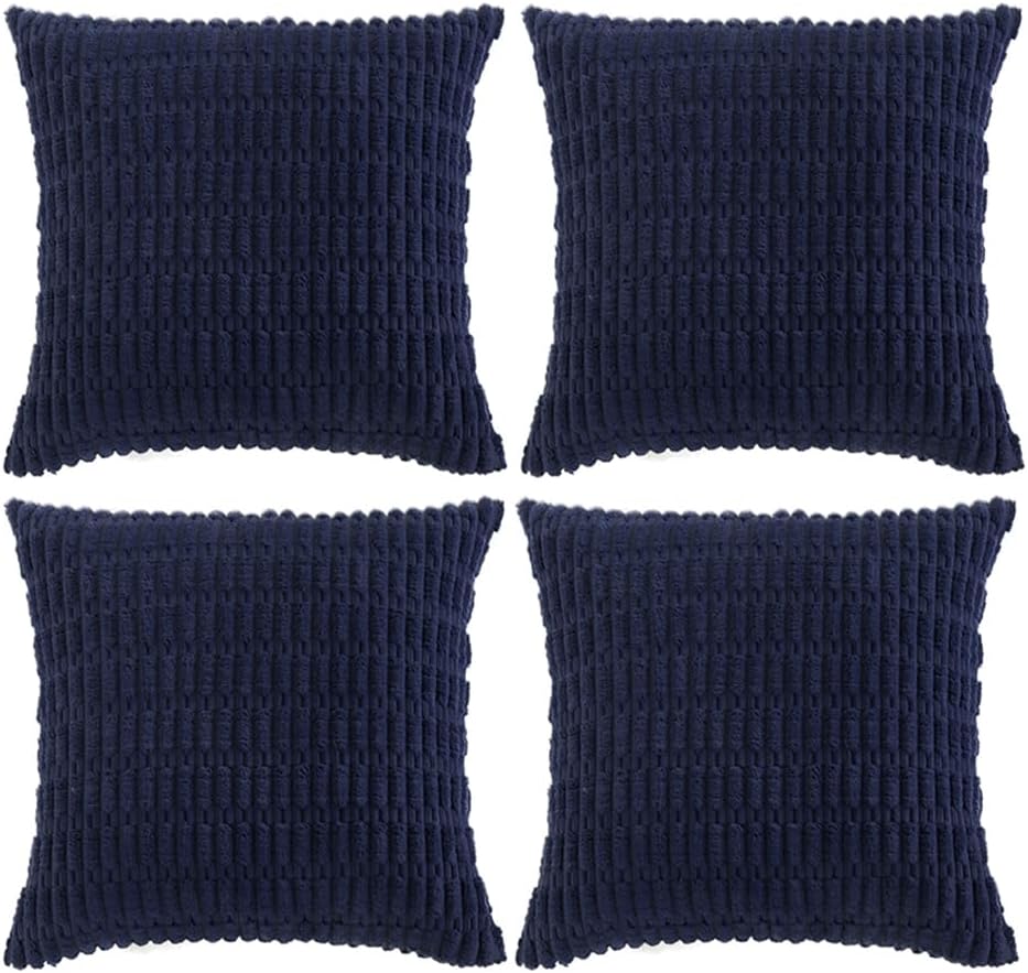 Fancy Homi 4 Packs Decorative Throw Pillow Covers for Living Room Couch Bed, Modern Farmhouse Boho Home Décor Accent Cushion Case, 16" x…