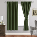 Jiuzhen Blackout Curtains for Bedroom - Thermal Insulated, Noise Reducing Room Darkening Privacy Rod Pocket Drapes for Living Room, Set of 2…