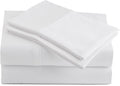 Perupima Peru Pima 285 Thread Count Percal Twin Sheet Set - 100% Peruvian Pima Cotton, 3 Piece (Flat, Fitted, 1 Pillowcase) - Cooling, Cris…