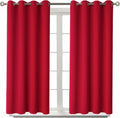 BGment Room Darkening Curtains 45 Inches Long - Grommet Thermal Insulated Drapes Window Treatment Curtains for Bedroom, 2 Panels, 52 x 45 I…