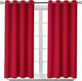 BGment Room Darkening Curtains 54 Inches Long - Grommet Thermal Insulated Drapes Window Treatment Curtains for Bedroom, 2 Panels, 52 x 54 I…