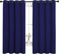 NICETOWN Blackout Draperies Curtains, All Season Thermal Insulated Solid Grommet Top Blackout Curtains/Drapes for Kid's Room (Royal Blue…