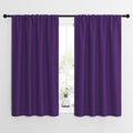 NICETOWN Kitchen Curtains, Short Blackout Curtains & Drapes, Home Decoration Window Treatment Cafe Curtain Panels with Rod Pocket (Royal…