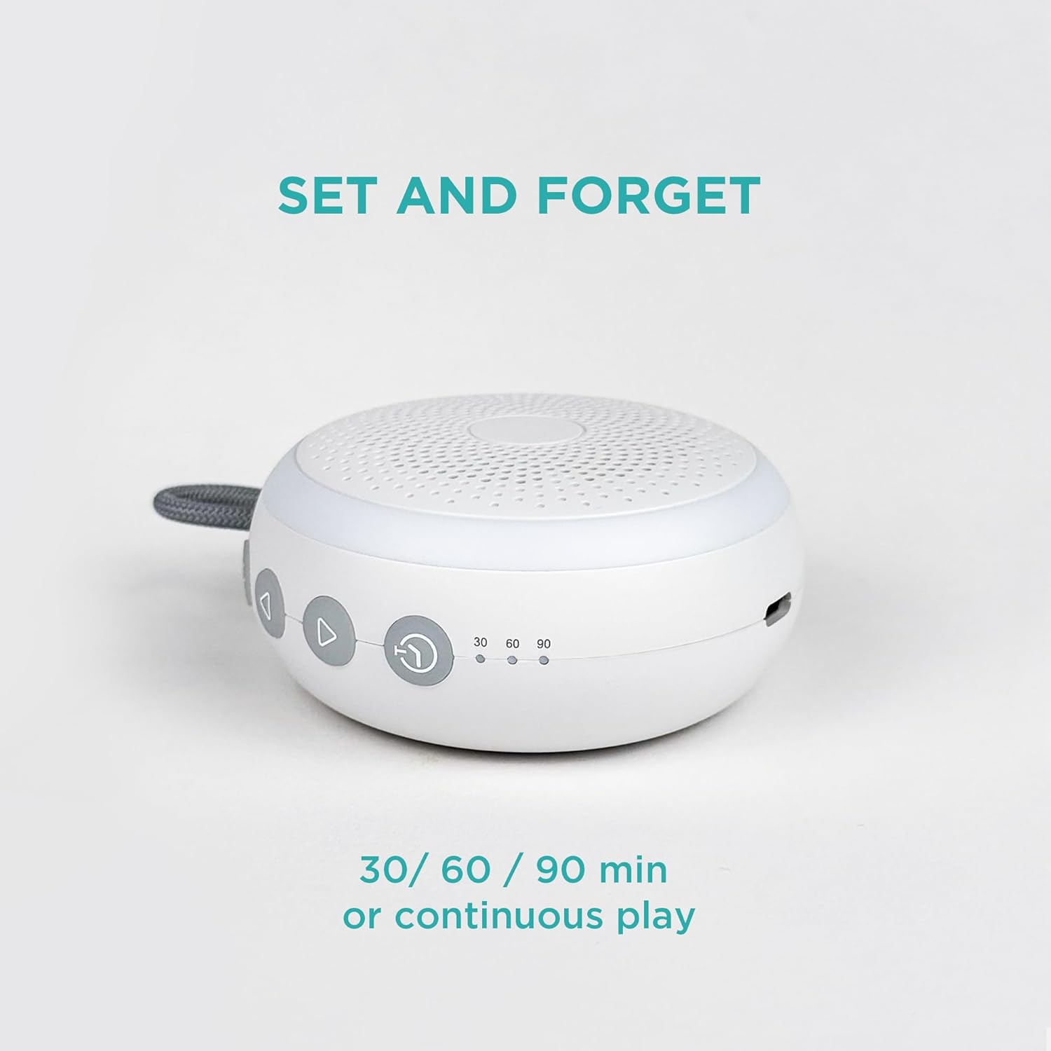 LittleHippo White Noise Machine | Portable Sound Machine for Babies, Kids, Adults | Sleep Soother | 19 Soothing Sounds | Long Battery…