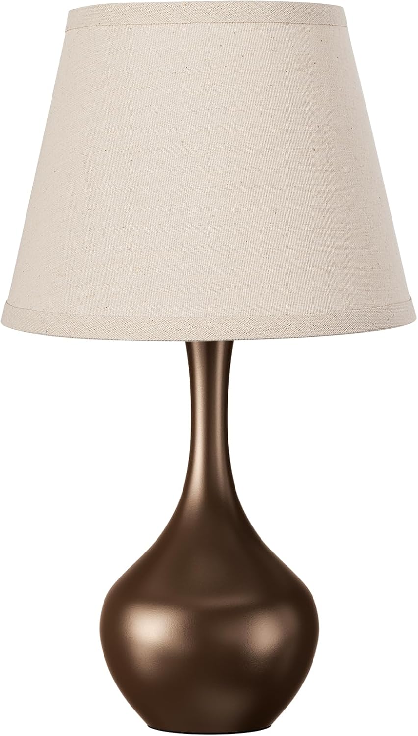 Seealle Touch Table Lamp for Bedroom, 3-Way Dimmable Small Bedside Lamps for Night Stands with Wires, Brown Desk Lamp for Kids Room…