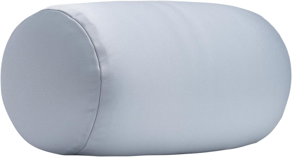 Microbead Neck Body Pillow Tube Microbead Bolster Bean Smooth Cool Pillow Neck Cervical Roll Pillow for Sleeping 7 x 12Inch Throw Travel…