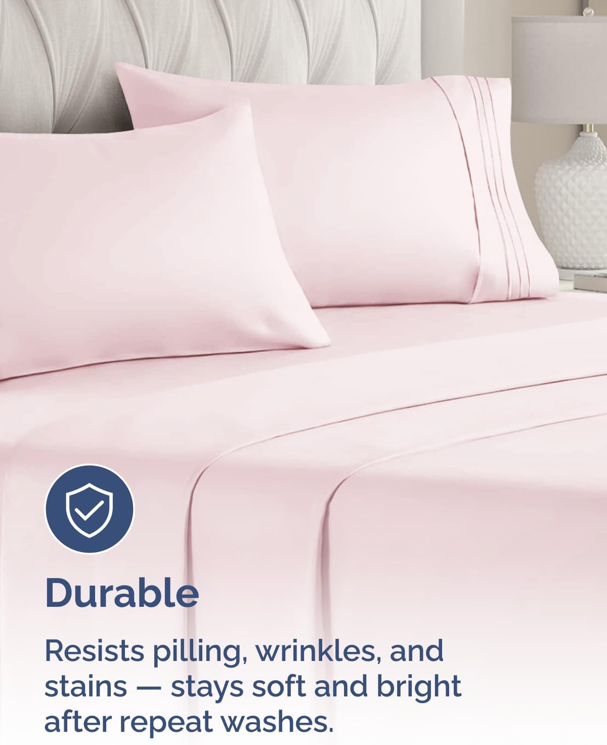 King Pillow Cases Set of 10 - Ultra Soft Hotel Quality Pillowcase Covers - Comfy, Cozy & Wrinkle Free - Shrink & Fade Resistant - Machine…