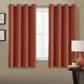 H.VERSAILTEX Blackout Curtain for Living Room Thermal Insulated Window Treatment Curtain 54 inch Length Energy Saving Solid Gro…