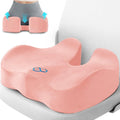 CushyOasis Seat Cushion, Chair Cushions, Office Chair Cushions, Anti-Slip Bottom & Removable Cover Tailbone Cushion, Memory Foam Seat Cushi…