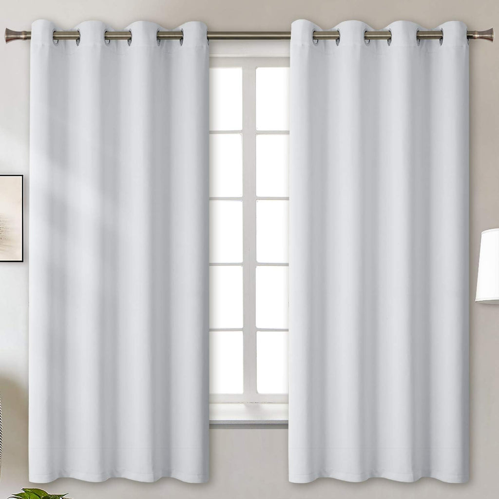 BGment Room Darkening Curtains for Bedroom - Grommet Thermal Insulated Window Treatments Light Blocking Curtains for Living Room, Set of 2…