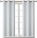 BGment Room Darkening Curtains 54 Inches Long - Grommet Thermal Insulated Drapes Window Treatment Curtains for Bedroom, 2 Panels, 38 x 54 I…
