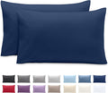 BareHome Bare Home Microfiber Pillow Cases - Queen Size Set of 2 - Cooling Pillowcases - Double Brushed - easy maintenance - Envelope…