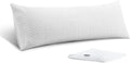 RainmrBedding Rainmr Extra Firm Body Pillow 1.5cm Cubies Memory Foam – & Sleeping & Supportive – with Cooling Cover Hug Pillows 20 x 54 inc…