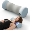 Neck Roll Pillow - Memory Foam Round Neck Pillow for Sleeping - Cooling Cover Cervical Roll Pillow - Ergonomic Bolster Pillow for Neck…