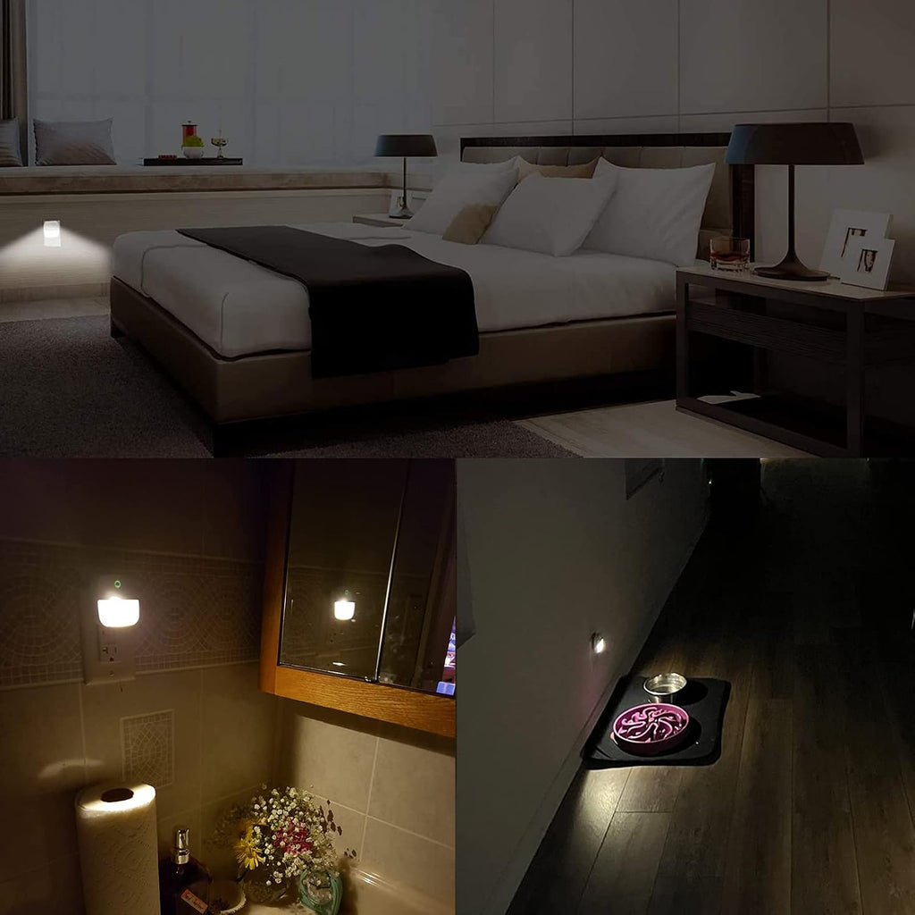 Night Light, LED Night Lights Plug into Wall, Dusk to Dawn Sensing Nightlights, No Glaring Plug in Night Light for Kids Navigating in…