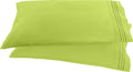 Elegantcomfort Elegant Comfort 1500 Thread Count Embroidered Egyptian Quality Luxurious Silky Soft WRINKLE & FADE RESISTANT 2-Piece Pillowc…