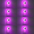 fesnne Night Light, Night Lights Plug into Wall, Dusk to Dawn Sensor, Pink Led Night Light 0.5W, 8 Pack Nightlight for Adults, Bedroom…