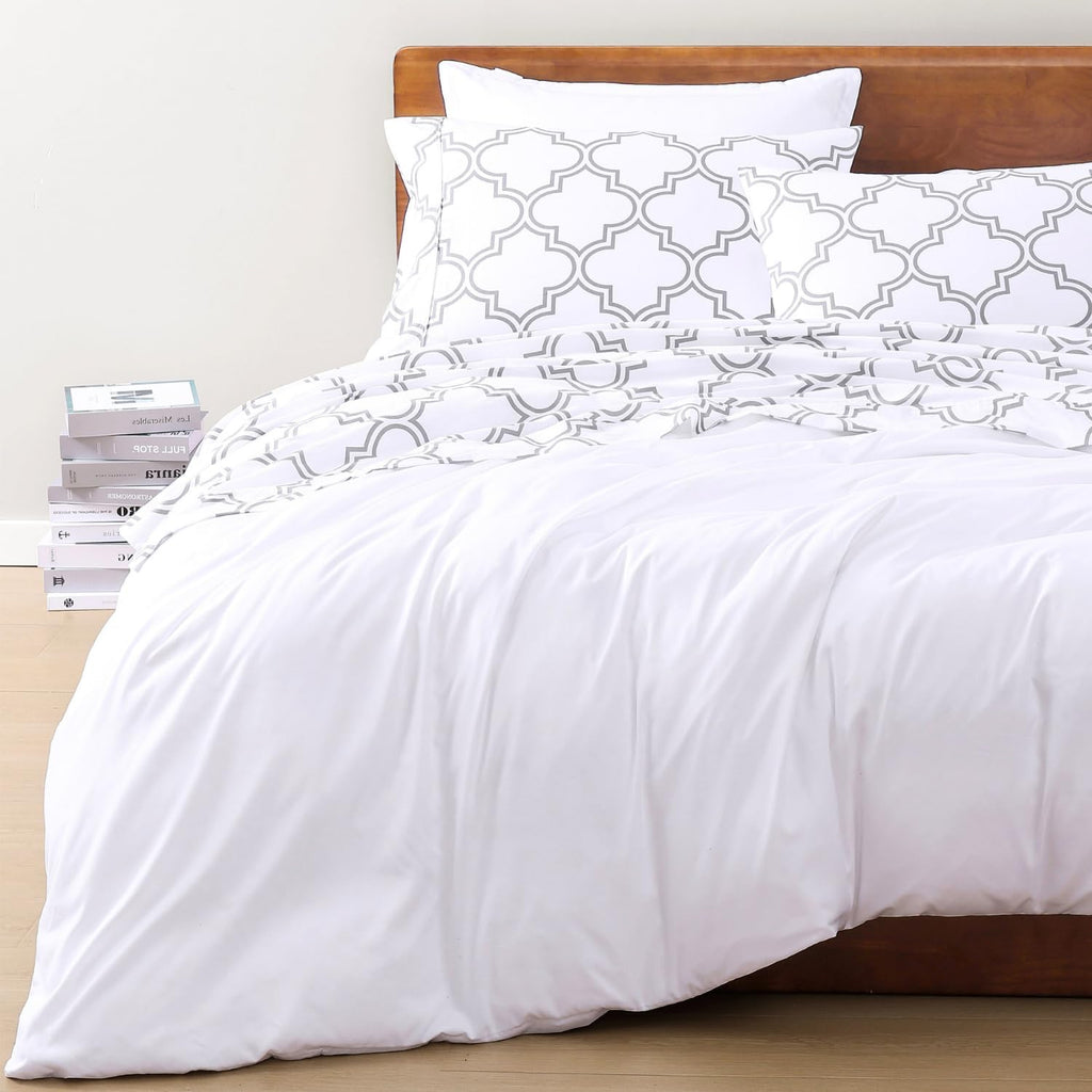 LaneLinen LANE LINEN 100% Organic Cotton Twin XL Sheet Set, Low Pilling Printed Fade Resistant Machine Washable Extra Long Twin Bedding Set…