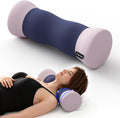 Neck Roll Pillow - Cooling Cover Round Neck Pillow for Sleeping - Memory Foam Cervical Roll Pillow - Ergonomic Bolster Pillow for Neck…